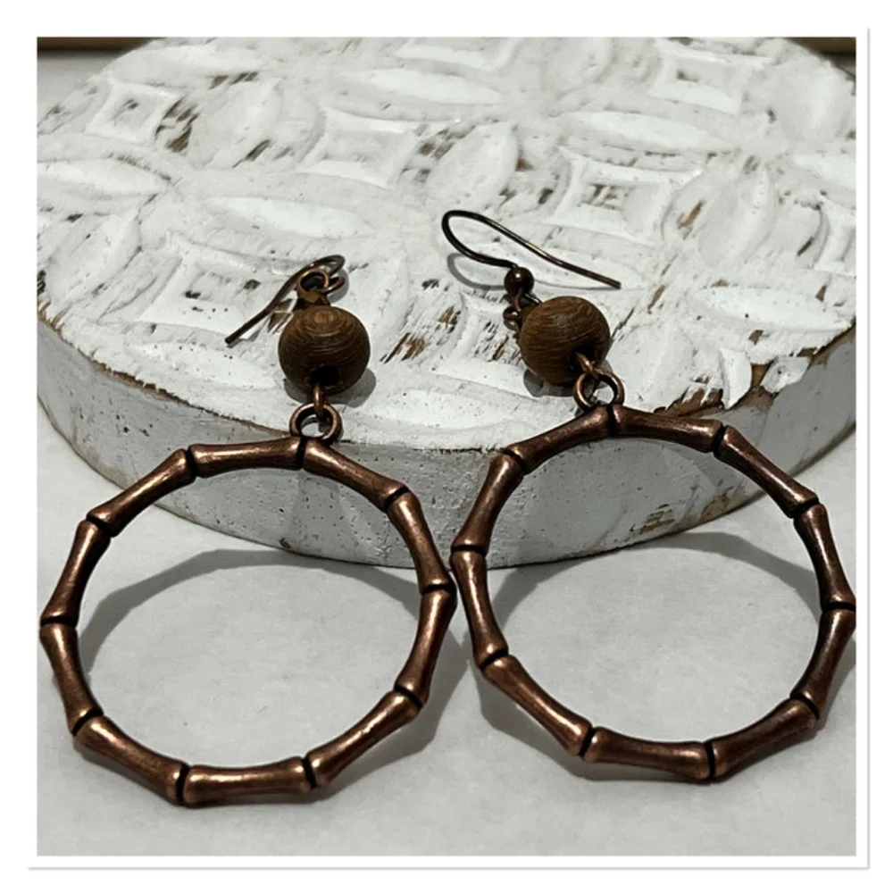 Bronze Earrings